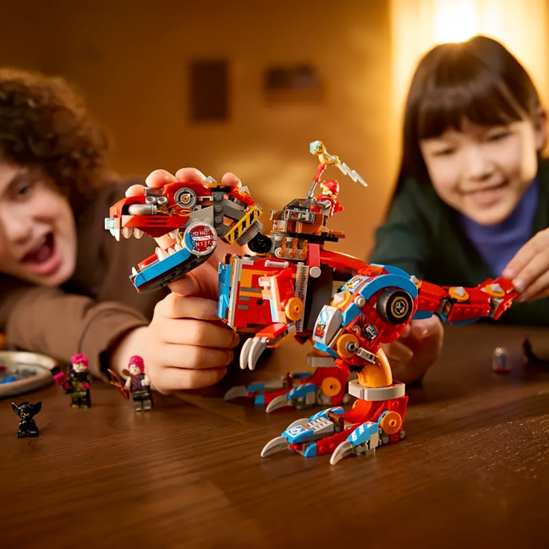 [Giocattolo dinosauro robot dai 9 anni in su] 71484 LEGO Cooper'S Robot Dinosaur, giocattolo dinosauro per bambini, maschi e femmine, dai 9 anni in su - Regalo per Natale