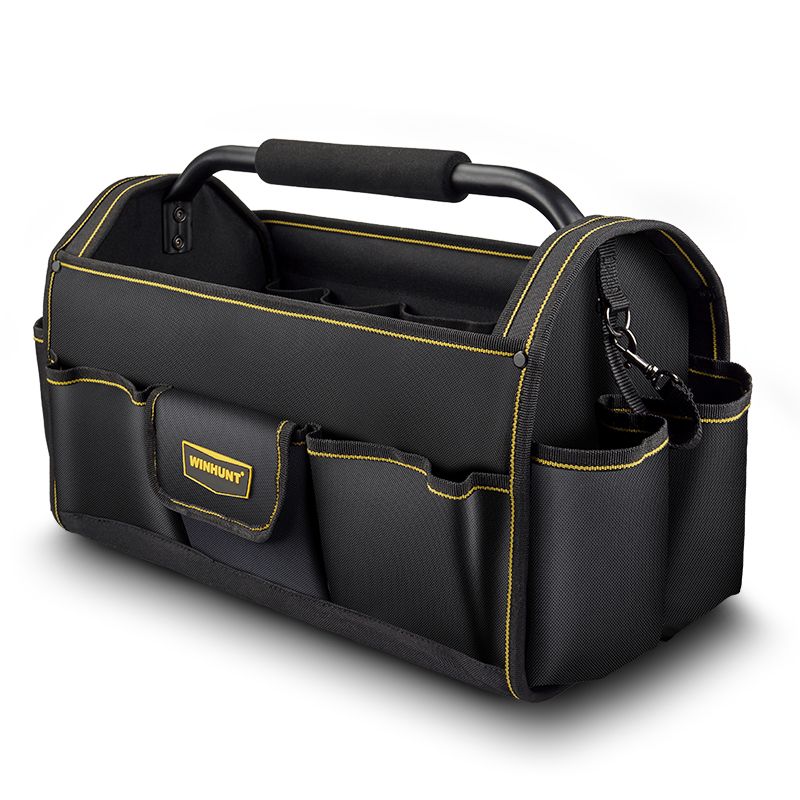 WINHUNT Electrician Tool Bag: Strong, Durable Canvas, Portable & Multi-functional for Maintenance & Carpentry!