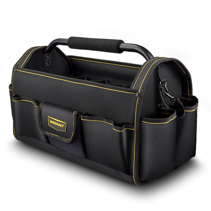 WINHUNT Electrician Tool Bag: Strong, Durable Canvas, Portable & Multi-functional for Maintenance & Carpentry!