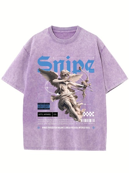 Vintage Streetwear Oversized Drop Shoulder Tee - Men's Baggy Hip Hop T-Shirts - Solid Cotton, Acid Wash, Unisex, Relaxed Fit, Casual, Street Style, Summer Essentials