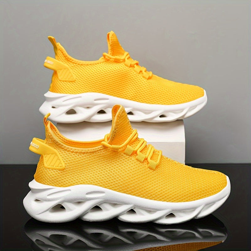 Scarpe da corsa da uomo Blade Sneakers Slip-on con lacci - Scarpe sportive antiodore - Leggere e traspiranti