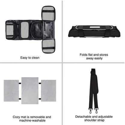 Pet Carrier Airline Approved, 4 Sides Expandable Cat Carrier Bag with Removable Fleece Pad, Large Soft Sided Pet Travel Carrier, Dog Carrier for Cats, Puppy and Small Dog
