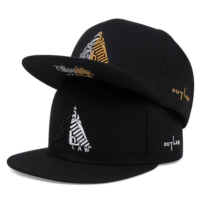1pc Triangular Thug Men's Hip Hop Style Baseball Cap