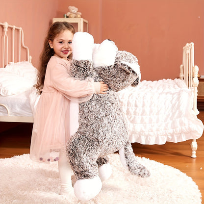 30 Inches Big Giant Wolf Plush Toy, IKASA Stuffed Animal Plushie, Gift For Kids Girls Boys Girlfriend