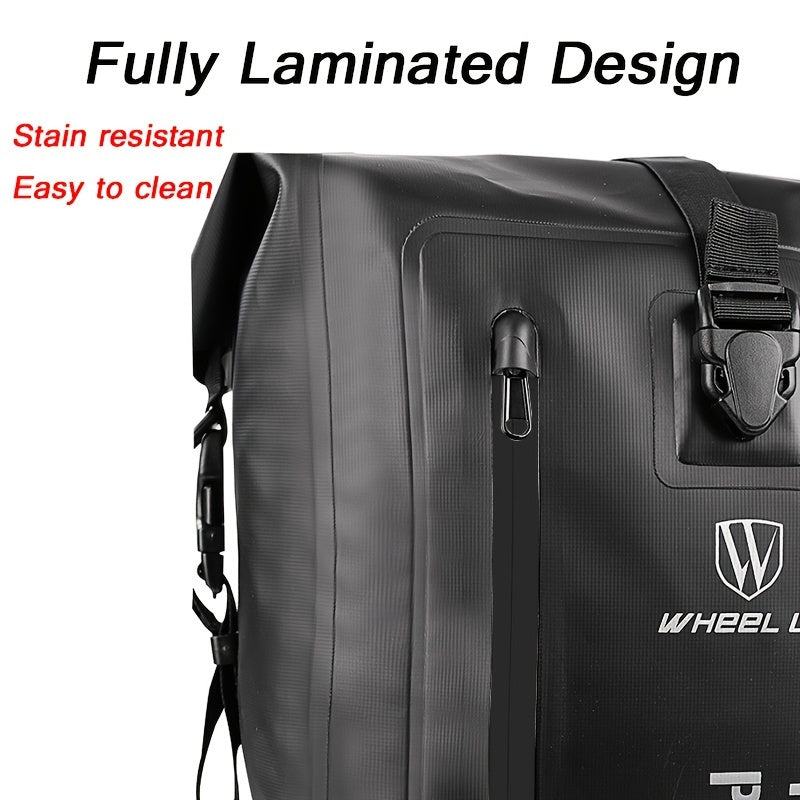 27L Waterproof Bike Trunk Bag for MTB and Road Bikes - Multifunctional Bicycle Carrier Bag with Rear Seat Attachment - Keep Your Gear Safe and Dry on Your Rides