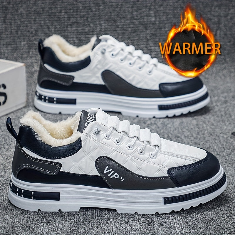 Men's Chic Street Style Colour Block Skateboard Shoes, Comfy Non Slip Casual Sneakers For Men's Outdoor Activities, Men's Footwear