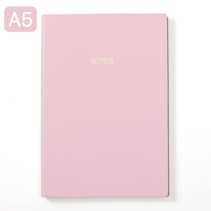 1 quaderno con 82 fogli A5 e bordo arcobaleno - Diario esecutivo con copertina rigida per scrittura universitaria a righe, carta spessa, essenziale per la scuola e l'ufficio per lavoro, studio e uso personale