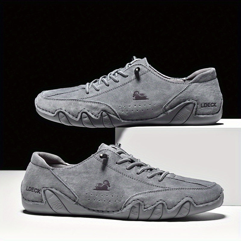 Scarpe casual basse da uomo, scarpe da ginnastica alla moda da lavoro e da uomo di grandi dimensioni