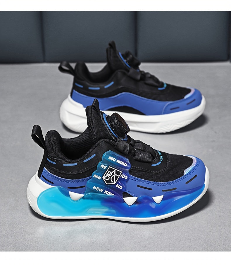 Sneakers basse casual con bottone girevole per ragazze, sneakers traspiranti, leggere e resistenti all'usura per la primavera e l'autunno