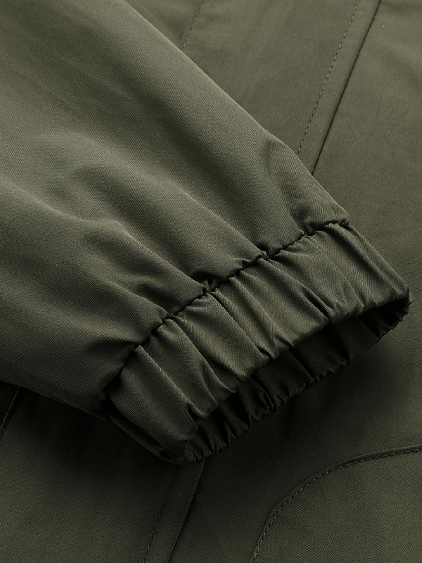 Men's New Casual Detachable Hooded Windbreaker Jacket, High Quality Polyester Bomber Coat with Multi-Pockets, Lightweight & Breathable for Outdoor Hiking, Bike Riding, and Casual Wear, 2022 Spring & Autumn Sport Jacket