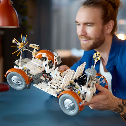 42182 LEGO NASA Apollo Lunar Roving Vehicle - LRV, Model DIY Kit,A Christmas Gift Suitable for Science And Astronomy Enthusiasts,Nasa