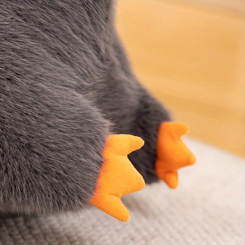 1pc Soft Penguin Plush Toy for 0-3 Years - Synthetic Fiber Stuffed Penguin Animal - Charming Cuddly Penguin Plushie for Nursery Décor & Playtime - Ideal Gift for Christmas & Halloween