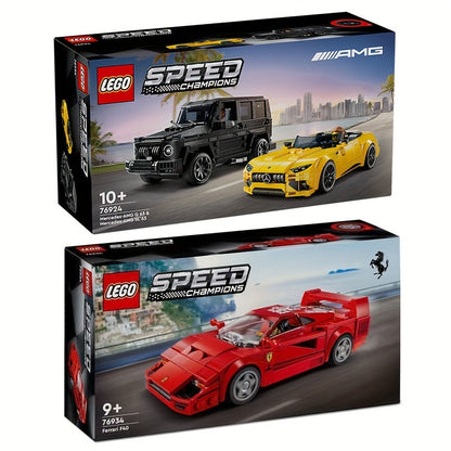 76924/76934 Lego Mercedes-AMG G 63 & Mercedes-AMG SL 63, , Ferrari F40 Supercar