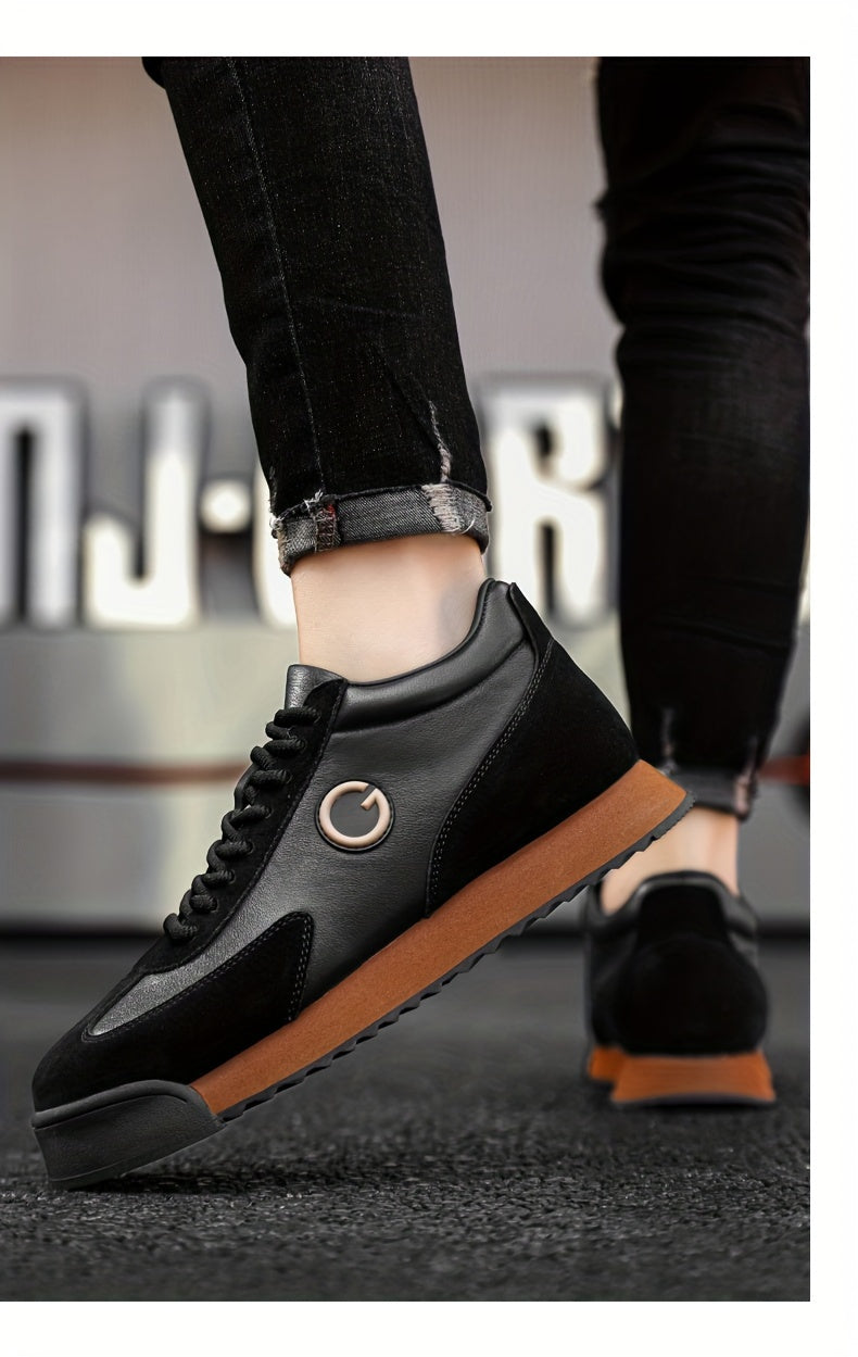 Sneakers alla moda da uomo con alfabeto, design con alfabeto, casual, resistenti, antiscivolo, comode, con lacci, per attività all'aperto