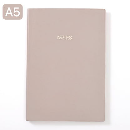 1 quaderno con 82 fogli A5 e bordo arcobaleno - Diario esecutivo con copertina rigida per scrittura universitaria a righe, carta spessa, essenziale per la scuola e l'ufficio per lavoro, studio e uso personale