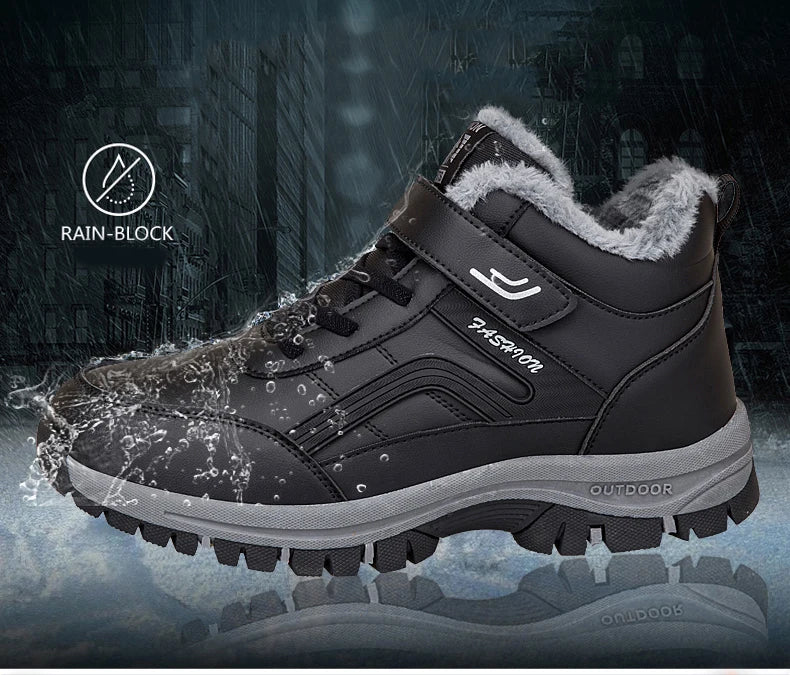 Nuovi stivali invernali impermeabili da donna 2025 Stivali con plateau australiani firmati per stivaletti in pelliccia calda alla caviglia in pelle Stivali di lusso