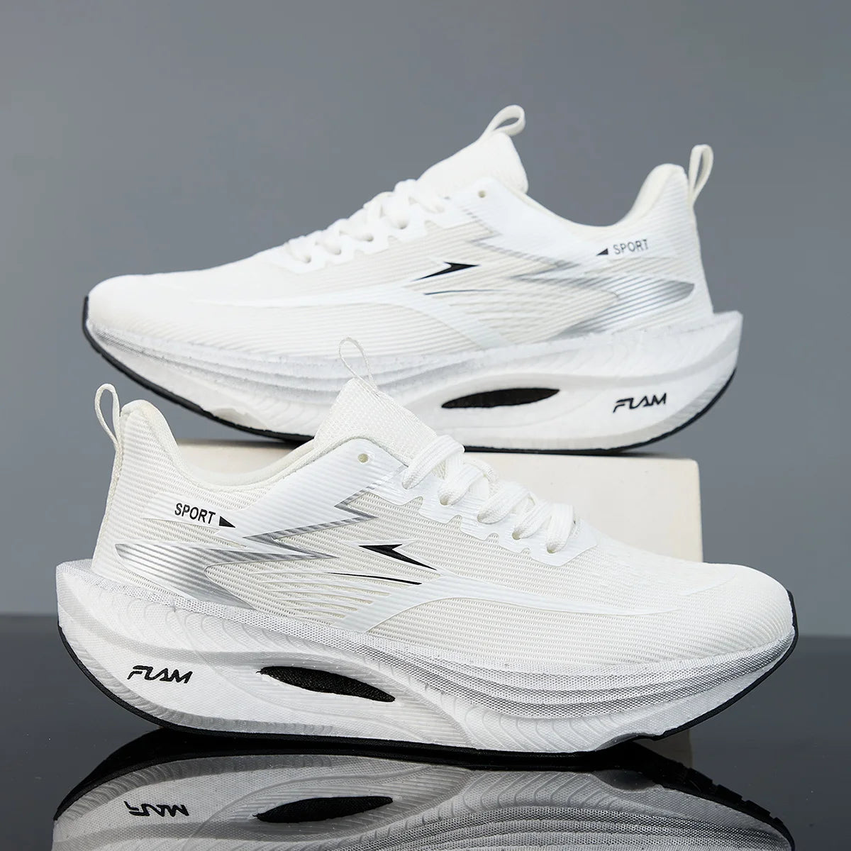 Scarpe da corsa sportive da uomo Casual Marathon Traspiranti Leggere da donna Comode scarpe da ginnastica da passeggio atletiche antiscivolo all'aperto