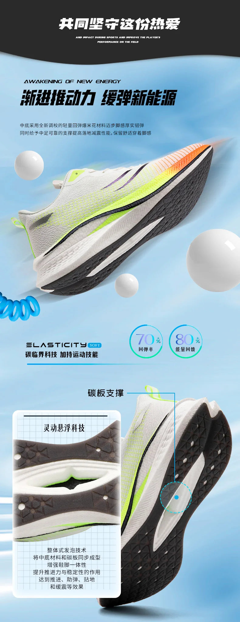 Marathon Carbon Plate Cuscino d'aria Scarpe da corsa sportive da uomo Scarpe da ginnastica antiscivolo comode e leggere da donna