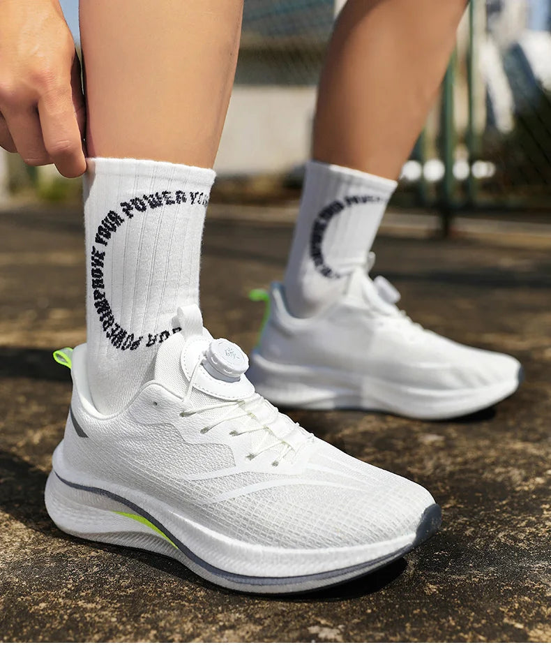 Marathon Carbon Plate Cuscino d'aria Scarpe da corsa sportive da uomo Scarpe da ginnastica antiscivolo comode e leggere da donna