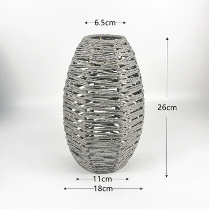 1 paralume intrecciato a mano in rattan, paralume per lampada a sospensione, per bar, hotel, lampada a sospensione per soffitto, per decorazioni di ristoranti e case