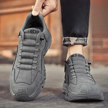 Scarpe casual da uomo moda autunno 2025 Scarpe da tavolo semplici e traspiranti nere Scarpe da jogging in EVA indossabili e comode