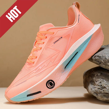 Scarpe da corsa Casual Carbon Board Marathon Uomo Sport Leggero Traspirante Donna Comode Scarpe da ginnastica da palestra per allenamento atletico