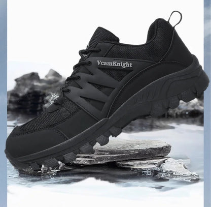 Scarpe casual da uomo Sneakers da montagna Antiscivolo Inverno Moda Pelle Outdoor Off-Road Trail Running Calzature Low Top Primavera Autunno