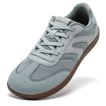 HOBIBEAR Sneakers unisex a piedi nudi Donna Uomo Punta larga Minimalista Zero Drop Scarpe Sneaker casual con lacci antiscivolo