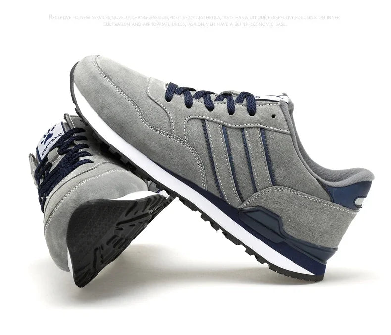 2025 scarpe causali da uomo in pelle artificiale uomo primavera uomo scarpe casual leggere sneakers lac-up appartamenti traspiranti all'aperto Sapato