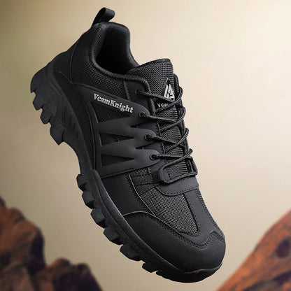 Scarpe casual da uomo Sneakers da montagna Antiscivolo Inverno Moda Pelle Outdoor Off-Road Trail Running Calzature Low Top Primavera Autunno