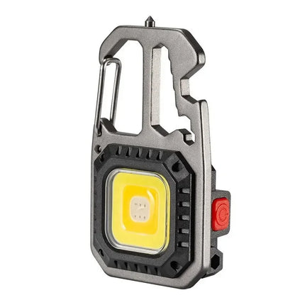Mini COB LED Light Ultra Light Portachiavi Piccola Torcia Elettrica Luce da Lavoro Luce Forte COB Ultra Light Torcia Elettrica Portatile