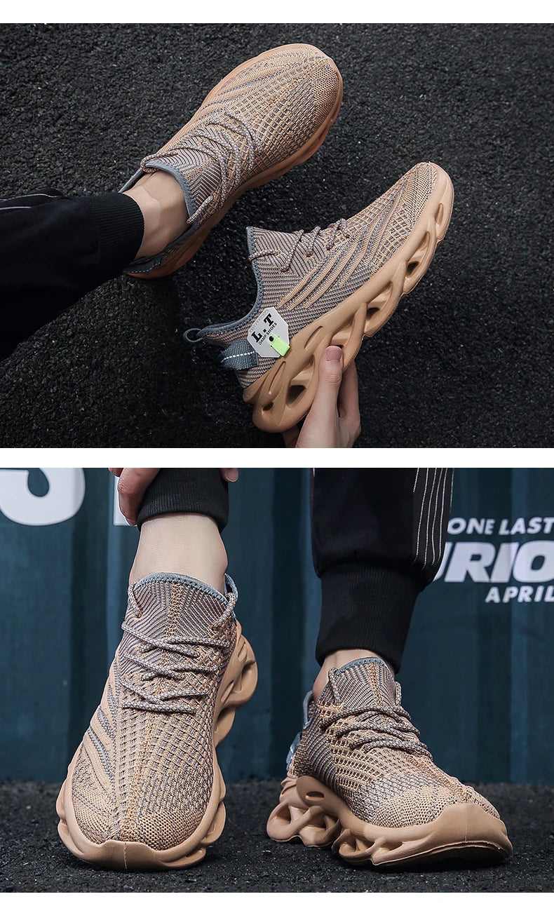 Scarpe da uomo Scarpe da corsa da uomo Suola spessa Scarpe da ginnastica con comfort maggiorato Scarpe da ginnastica morbide Scarpe da passeggio da tennis da uomo Zapatillas Hombre