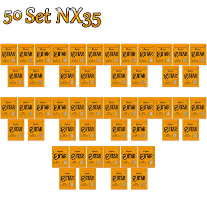 Set 10/50 Corde per chitarra classica Orphee in filo d'argento placcato Corde in nylon Serie NX 6 pezzi/set per principianti per chitarra classica