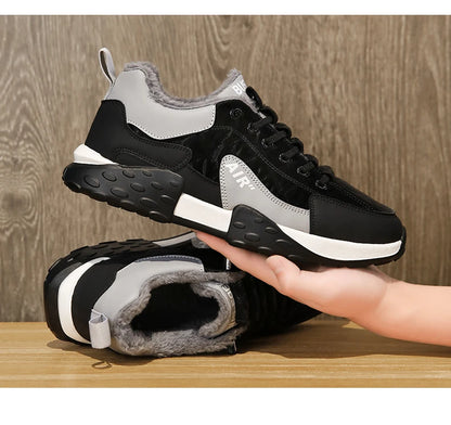 Stivali da uomo 2023 nuove pantofole invernali scarpe da uomo calde scarpe da ginnastica in peluche antiscivolo impermeabili scarpe da tennis maschili stivali da uomo Sneakers invernali