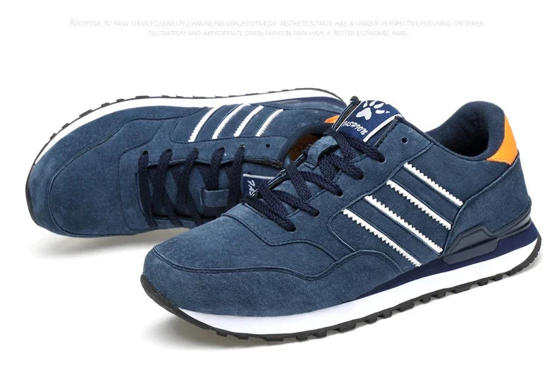 2025 scarpe causali da uomo in pelle artificiale uomo primavera uomo scarpe casual leggere sneakers lac-up appartamenti traspiranti all'aperto Sapato