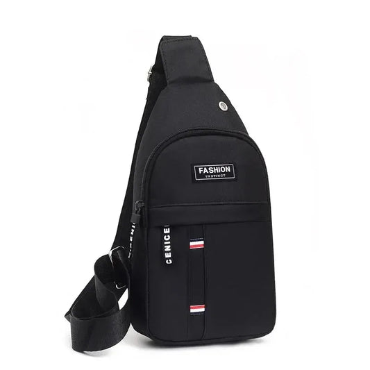 Borsa da uomo alla moda, comoda, casual, impermeabile, con tracolla regolabile, grande capacità, adatta per attività all'aperto