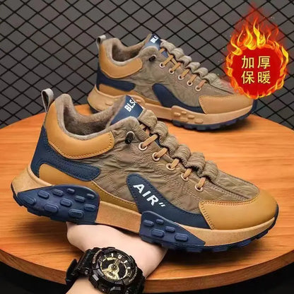 Stivali da uomo 2023 nuove pantofole invernali scarpe da uomo calde scarpe da ginnastica in peluche antiscivolo impermeabili scarpe da tennis maschili stivali da uomo Sneakers invernali