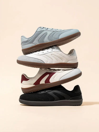 HOBIBEAR Sneakers unisex a piedi nudi Donna Uomo Punta larga Minimalista Zero Drop Scarpe Sneaker casual con lacci antiscivolo