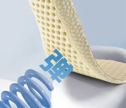 1 paio di solette in memory foam per scarpe sportive da basket assorbimento degli urti suola morbida antiscivolo comodo supporto per il piede