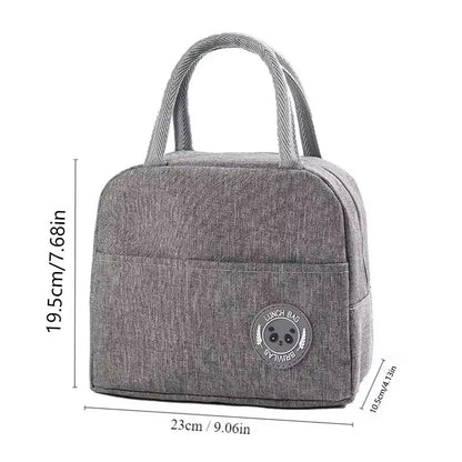 Borsa termica per il pranzo, Bento Pack isolante, Sacchetto di riso in alluminio, Confezione per pasti, Borsa termica per studenti, Borsa termica per il pranzo