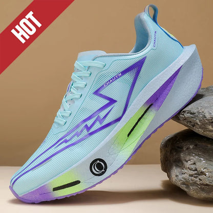 Scarpe da corsa Casual Carbon Board Marathon Uomo Sport Leggero Traspirante Donna Comode Scarpe da ginnastica da palestra per allenamento atletico