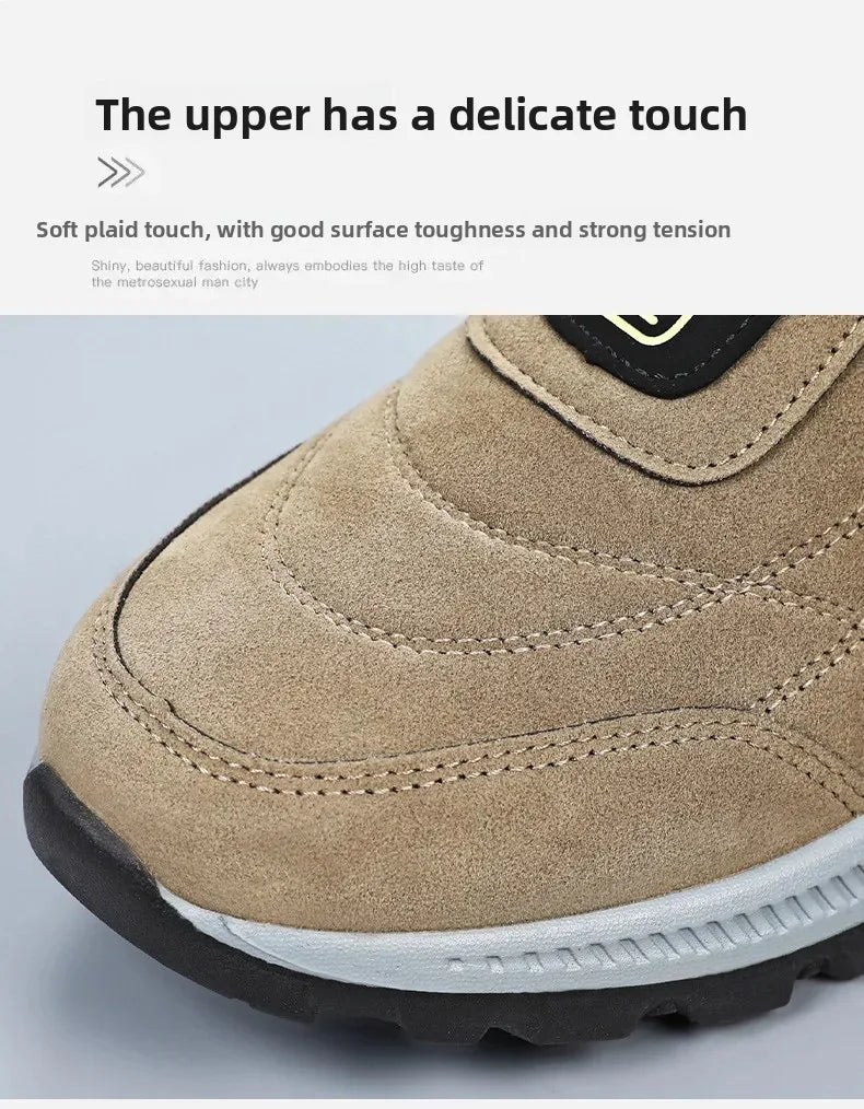 Scarpe sportive da esterno da uomo alla moda Scarpe da ginnastica casual stile coppia facili da indossare Punta tonda Fondo in PVC in pelle sintetica