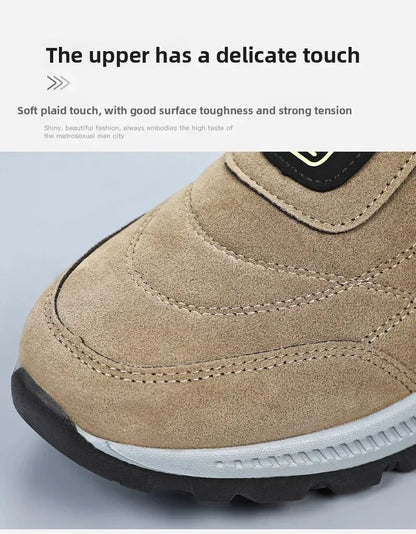 Scarpe sportive da esterno da uomo alla moda Scarpe da ginnastica casual stile coppia facili da indossare Punta tonda Fondo in PVC in pelle sintetica