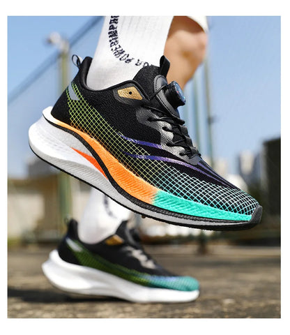 Marathon Carbon Plate Cuscino d'aria Scarpe da corsa sportive da uomo Scarpe da ginnastica antiscivolo comode e leggere da donna