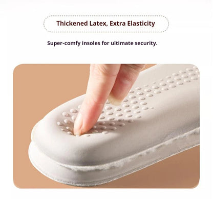 unisex Lattice Lambswool Sottopiede Scarpe di cotone Calore invernale Solette Suola morbida per scarpe Peluche spesso Ammortizzante Rilievi per scarpe 1 paio