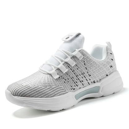 Scarpe da uomo moda LED sneakers illuminate ricarica USB fibra ottica tessuto suola elastica scarpe casual lampeggianti luminose luminose