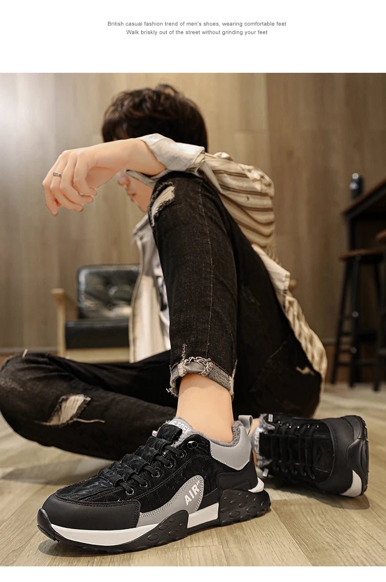 Stivali da uomo 2023 nuove pantofole invernali scarpe da uomo calde scarpe da ginnastica in peluche antiscivolo impermeabili scarpe da tennis maschili stivali da uomo Sneakers invernali