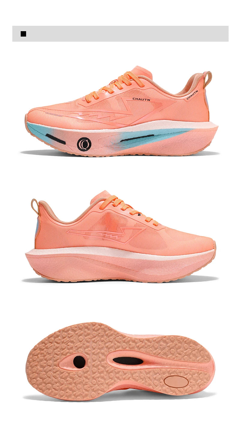 Scarpe da corsa Casual Carbon Board Marathon Uomo Sport Leggero Traspirante Donna Comode Scarpe da ginnastica da palestra per allenamento atletico