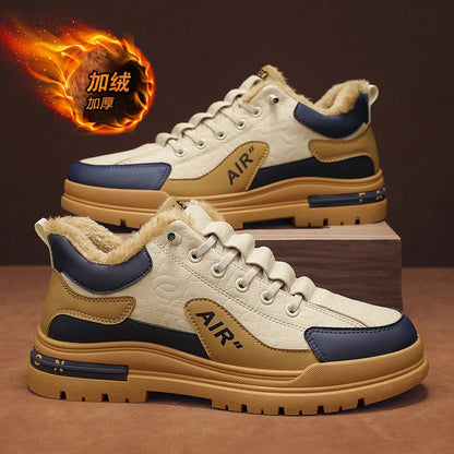 Stivali da uomo 2023 nuove pantofole invernali scarpe da uomo calde scarpe da ginnastica in peluche antiscivolo impermeabili scarpe da tennis maschili stivali da uomo Sneakers invernali