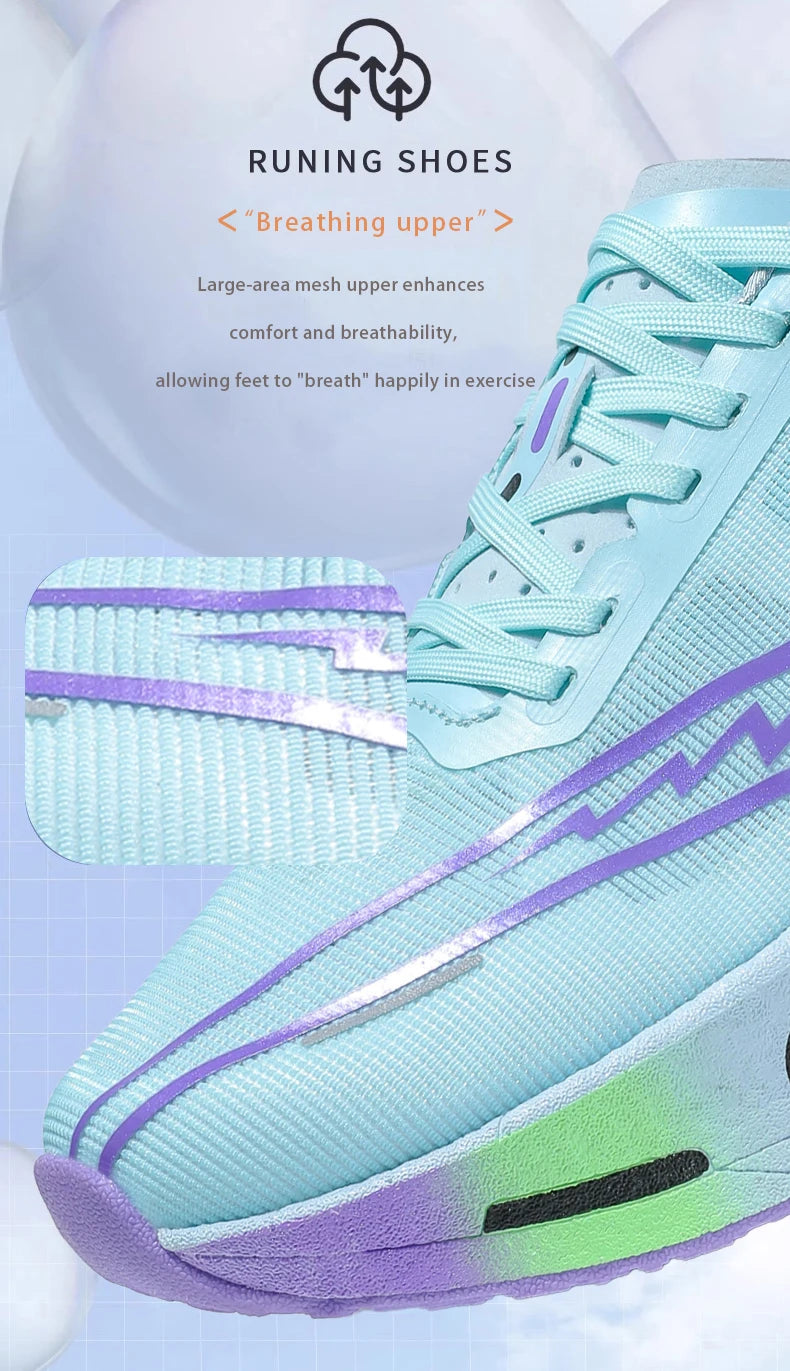 Scarpe da corsa Casual Carbon Board Marathon Uomo Sport Leggero Traspirante Donna Comode Scarpe da ginnastica da palestra per allenamento atletico